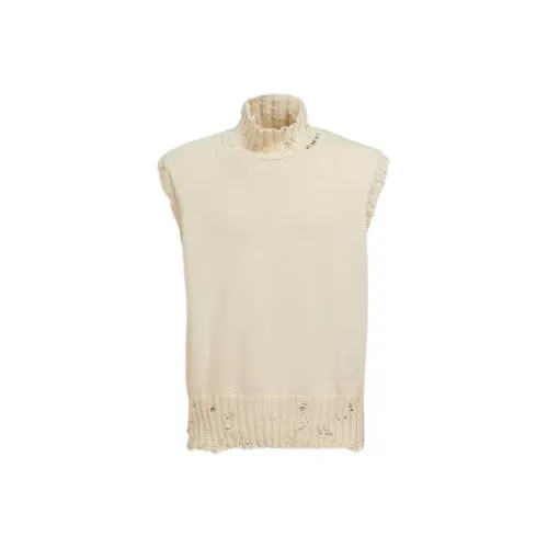 MARNI Экрю Мужские Жилеты