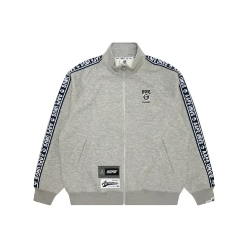 Aape FW24 Куртки и Пальто Мужской Белый Серый