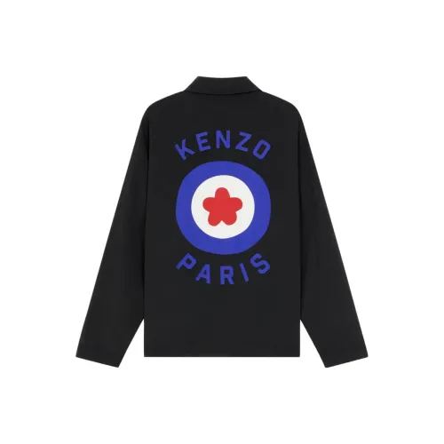 KENZO FW23 Куртки и Пальто Мужской Черный