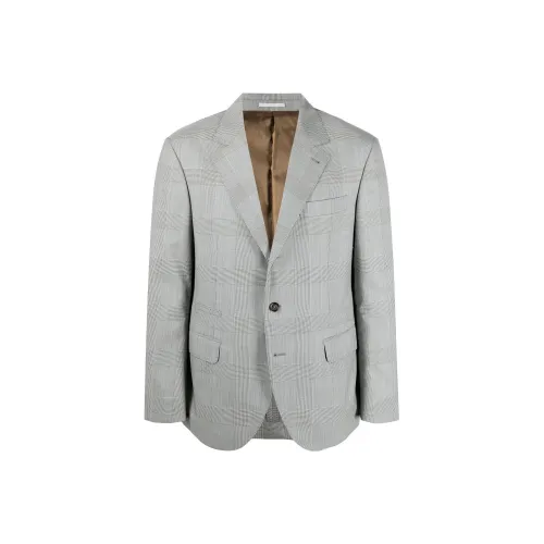 BRUNELLO CUCINELLI SS23 Бизнес-костюм Пальто Мужской Серый