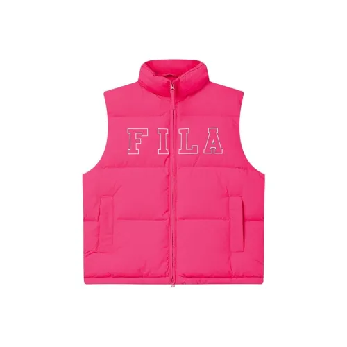 FILA True Розовый Красный Унисекс Пуховый жилет