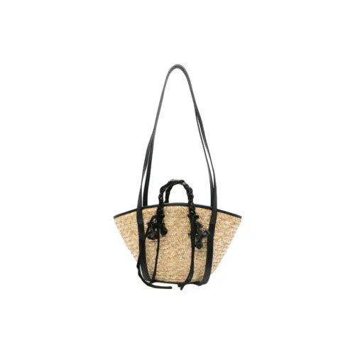 Ottolinger Плетеная соломенная сумка на одно плечо женский натуральный