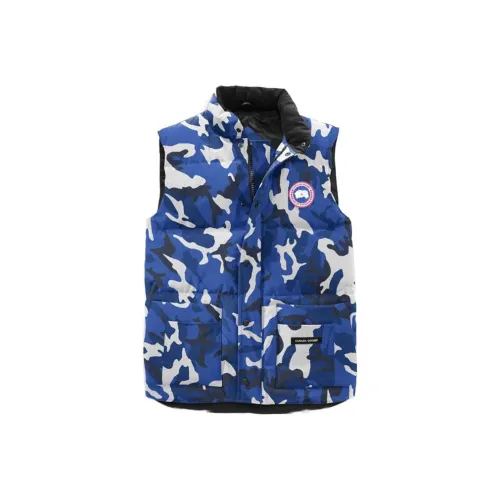 Canada Goose Freestyle Series FW22 Жилет Мужской Камуфляж Синий