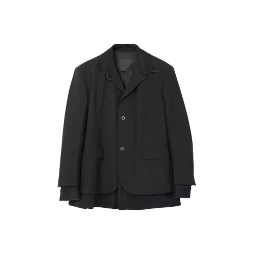 CROQUIS 001 Глубокий черный Унисекс Офисные костюмы