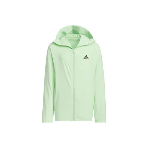 Adidas Куртки и Пальто Мужские Неоновый Зеленый