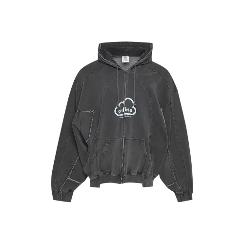 Vetements Серый Унисекс Куртки
