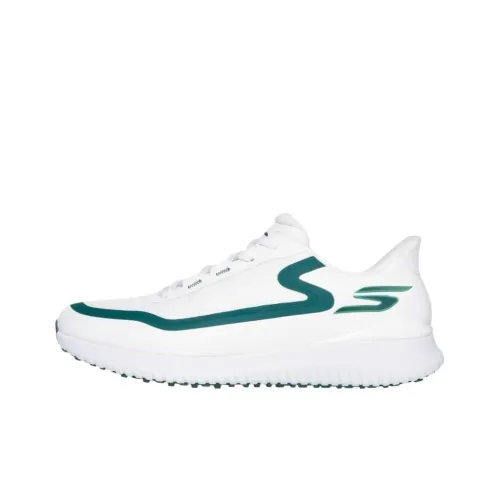 Skechers Go Golf Low Топ Мужская Обувь для гольфа Белый Зеленый