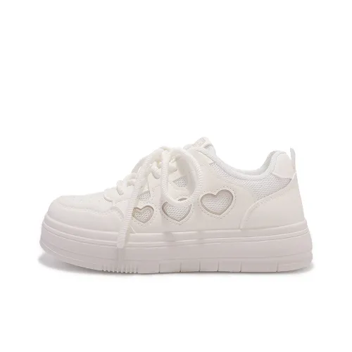 Miss Zhang Низкий топ Скейтборд Кроссовки Женские Бежевый хаки