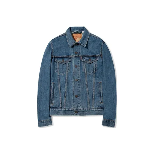 Levi's Denim Jacket Unisex Blue Леви's Деним Куртка Унисекс Синий