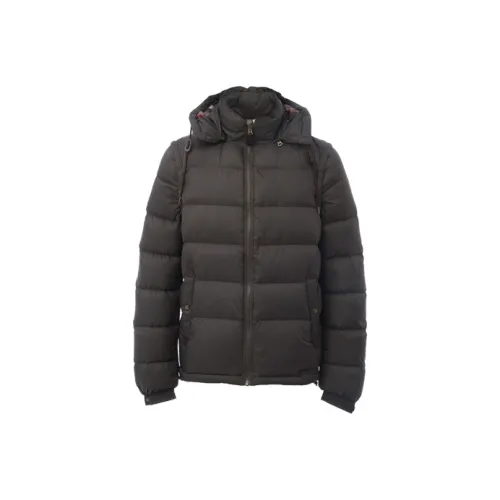 Burberry Пуховик Мужской Оливково-зеленый