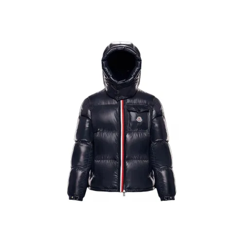 MONCLER Montbeliard series Темно-синий Мужской Пуховик