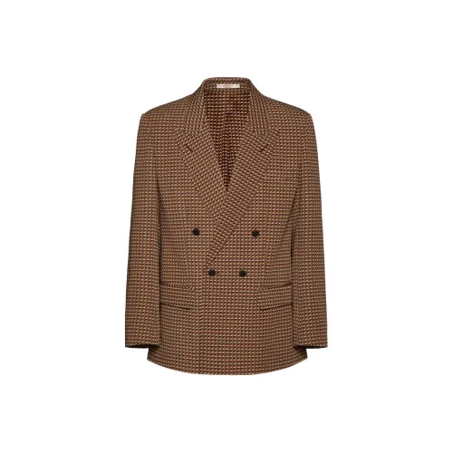 Valentino Коричневый Мужской Деловой костюм