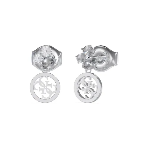 GUESS Серьги из нержавеющей стали женские серебряные