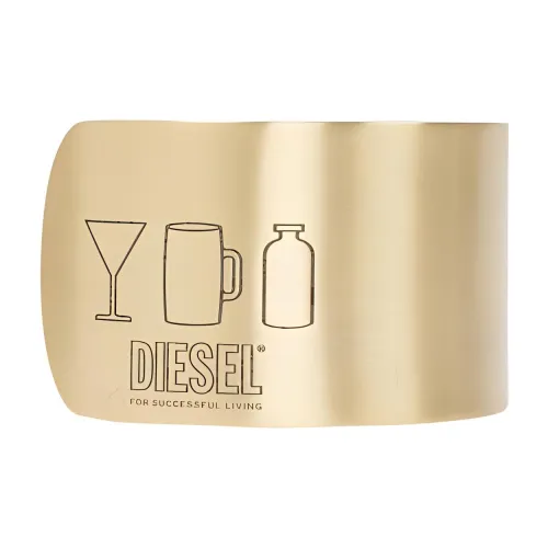 DIESEL Brass Bracelets Золотой Женские