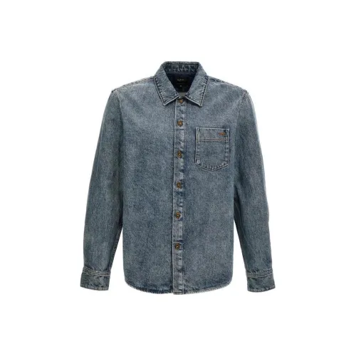 A.P.C. Joint Paragraph Blue Men's Denim Jackets