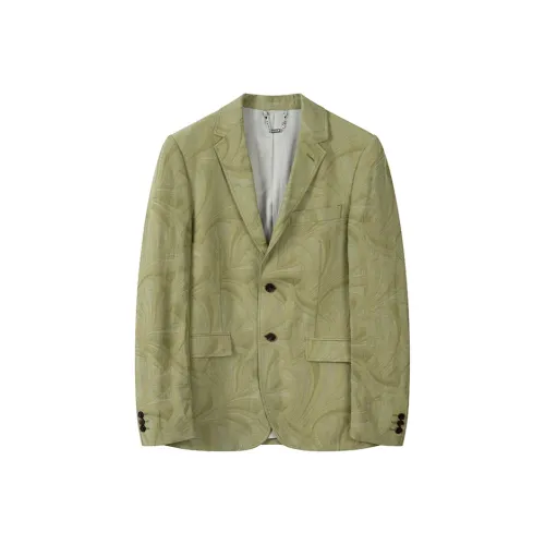 DAVID NAMAN Зеленый Мужской Деловые костюмы