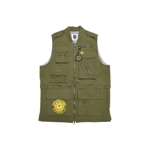Round Two Army Green Мужские жилеты