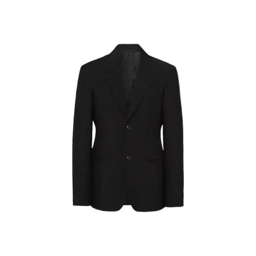 PRADA SS23 Бизнес-костюм Пальто Мужской Черный