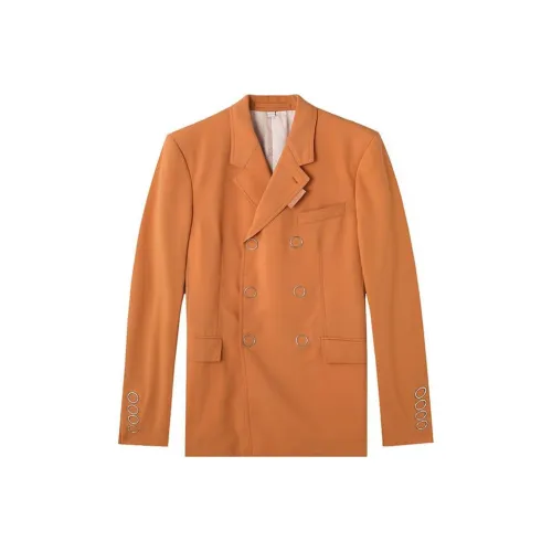 Burberry Оранжевый Красный Мужской Деловой Костюм