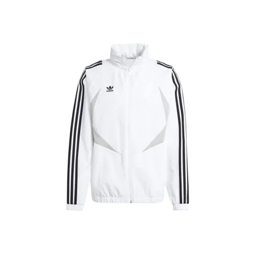 Adidas Originals Спортивный ретро стиль Воротник-стойка Куртки Мужской Белый