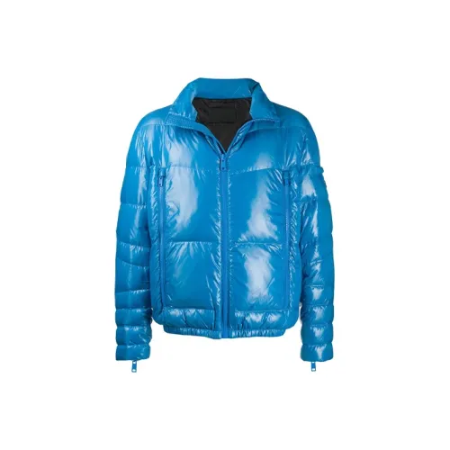 PRADA FW20 Пуховик Мужской Синий