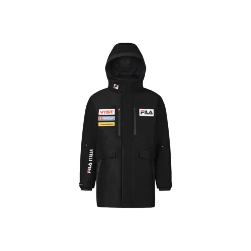 FILA SKI Пуховик Мужской Темно-Черный