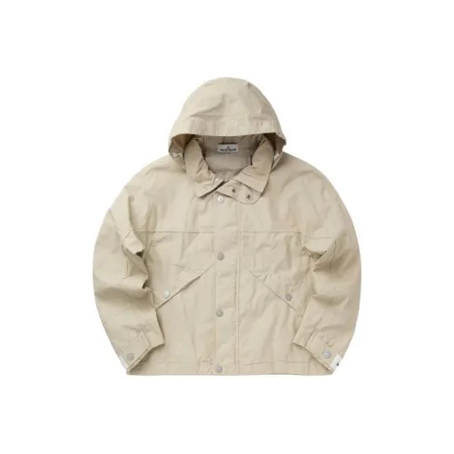 Stone Island Marina Куртки и Пальто Мужской Бежевый