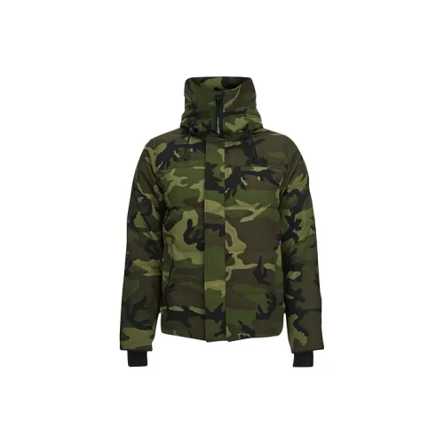 Canada Goose MacMillan Series Пуховик Зимний Мужской Камуфляж Зеленый