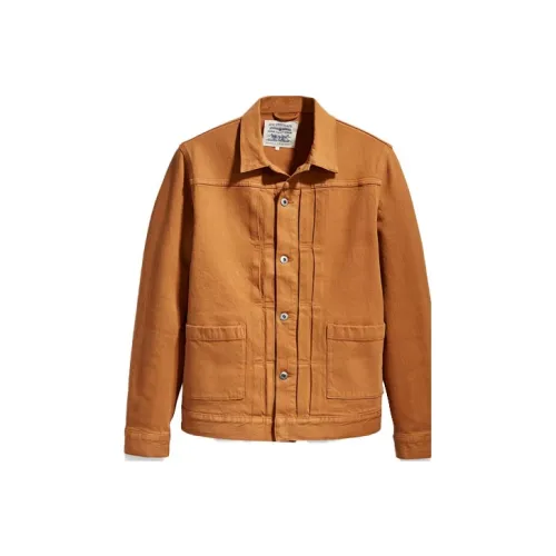 Levi's Denim Jacket Men's Orange
