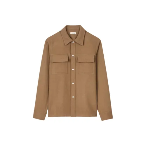 Sandro CAMEL Мужские Куртки