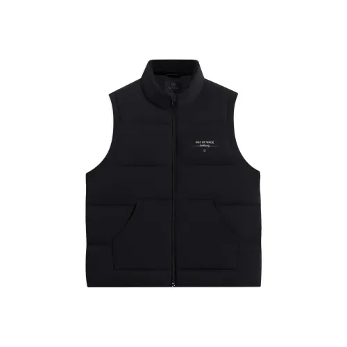 Подкладка Wade Collection черный мужской пуховый жилет