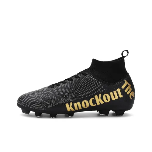 CAMKIDS Противоскользящий Анти-KICK Водонепроницаемый Легкий Амортизация Высокий Топ Детская Футбольная Обувь Подростки