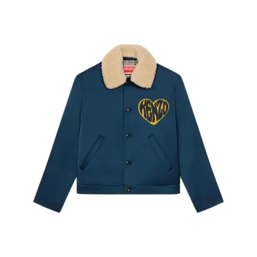 KENZO Куртки и Пальто Мужской Полуночный Синий