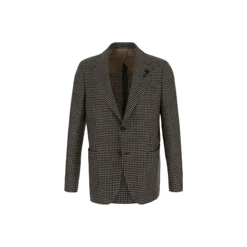 LARDINI Черные Мужские Деловые Костюмы