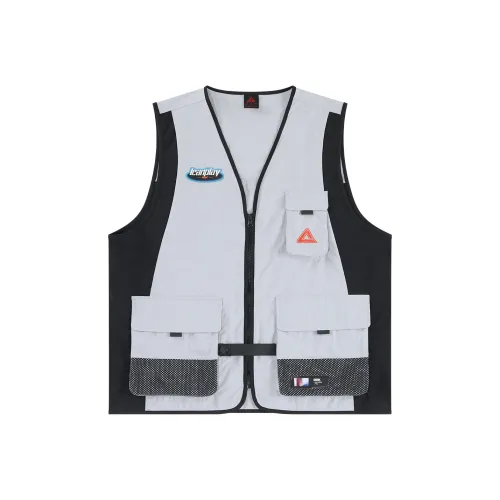 PEAK Серебристо-серый Мужской жилет