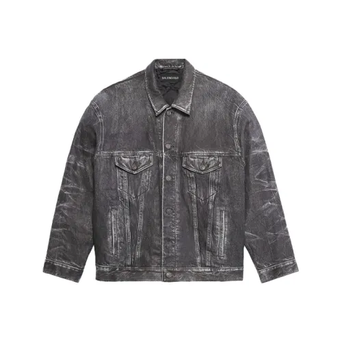 Balenciaga Denim Jacket Unisex Black Баленсиага Деним Куртка Унисекс Черный