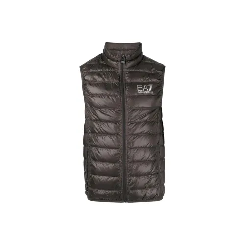 EMPORIO ARMANI Коричневый Мужской Жилеты