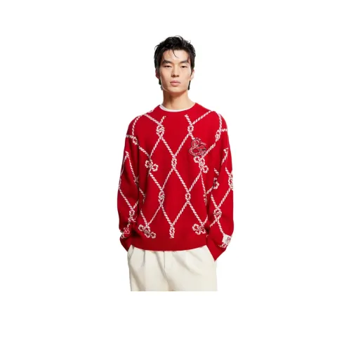 JACK JONES· x CNY Трикотаж Мужской Красный