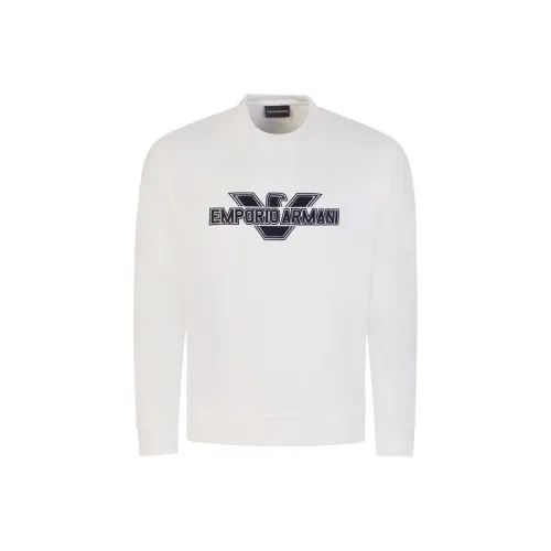 EMPORIO ARMANI Толстовка Мужская Белая