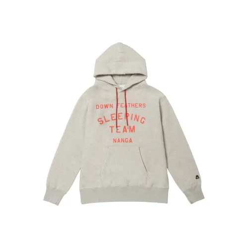 NANGA TACOMA FUJI RECORDS Collaboration Серо-бежевый Унисекс Толстовки