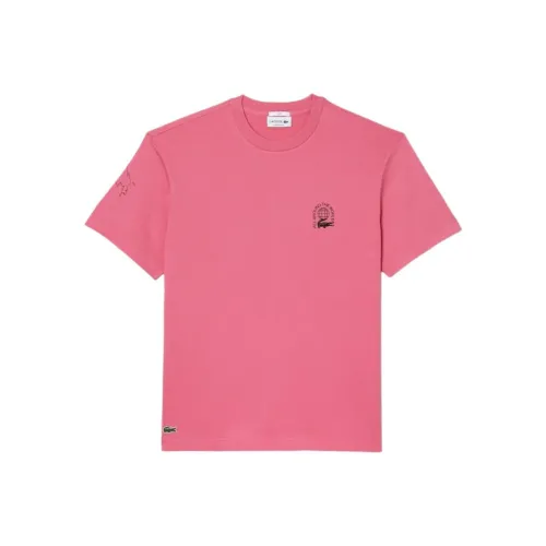 LACOSTE Розовая Унисекс Футболка