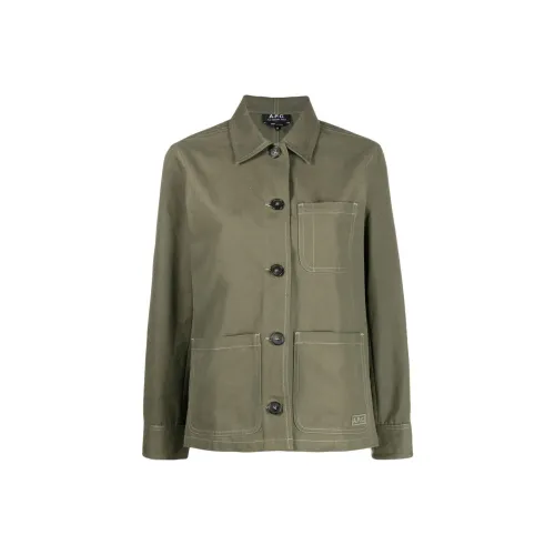 A.P.C Армейский зеленый Унисекс Офисные костюмы