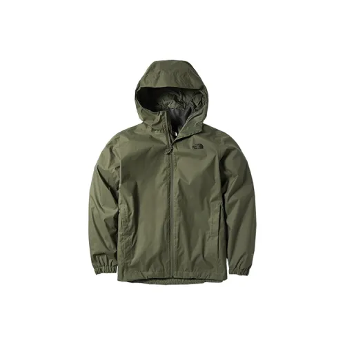 The North Face Поход Водонепроницаемый и Дышащий Ветровка Унисекс Зеленый Азиатская Версия