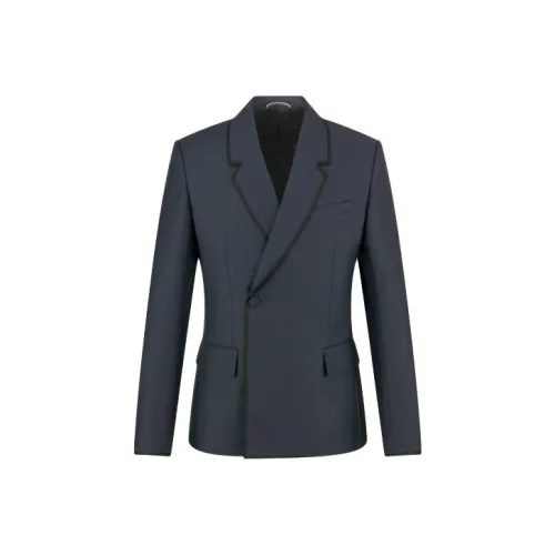 DIOR Oblique Куртка Бизнес Костюм Пальто Мужской Черный