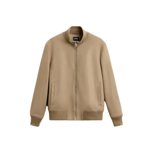 ZARA Бежевый Мужской Куртки