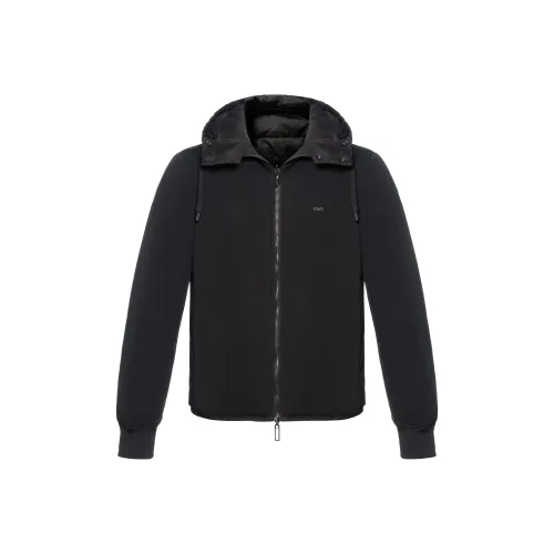 EMPORIO ARMANI Пуховик Зимний Мужской Черный