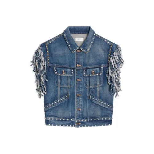 CELINE FW22 Denim Jacket Men's Blue