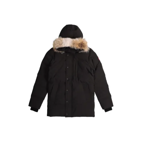 Canada Goose Carson Series Мужская пуховая куртка черного цвета