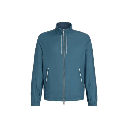 Ermenegildo Zegna Бирюзовый Мужской Куртки