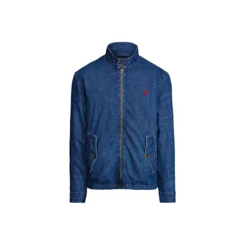 Polo Ralph Lauren Denim Jacket Men's Denim Blue Поло Ральф Лорен Джинсовая Куртка Мужская Джинсовый Синий